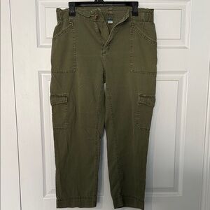Old Navy Men's Green Cargo Pants
